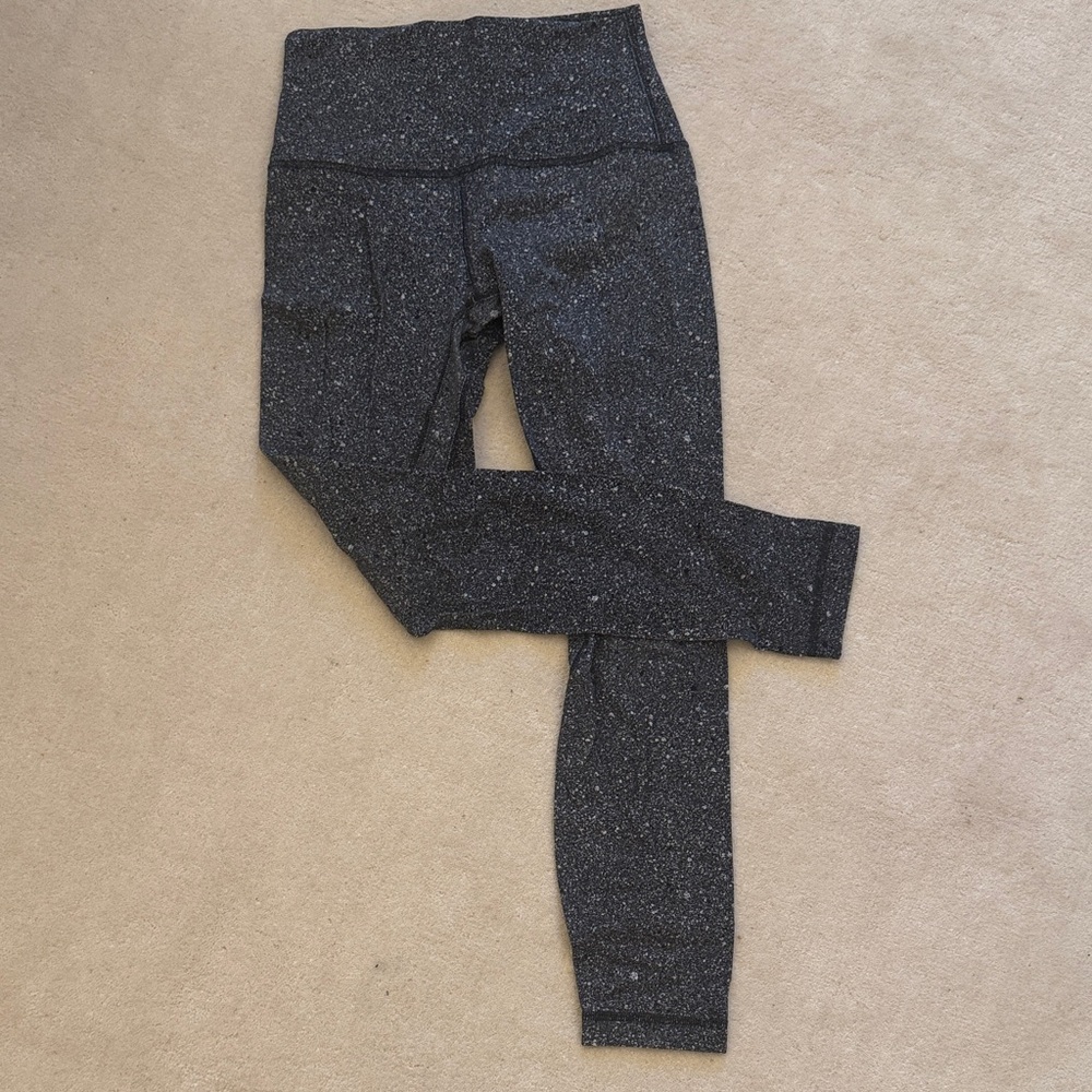 Lululemon align leggings  Black Speckled